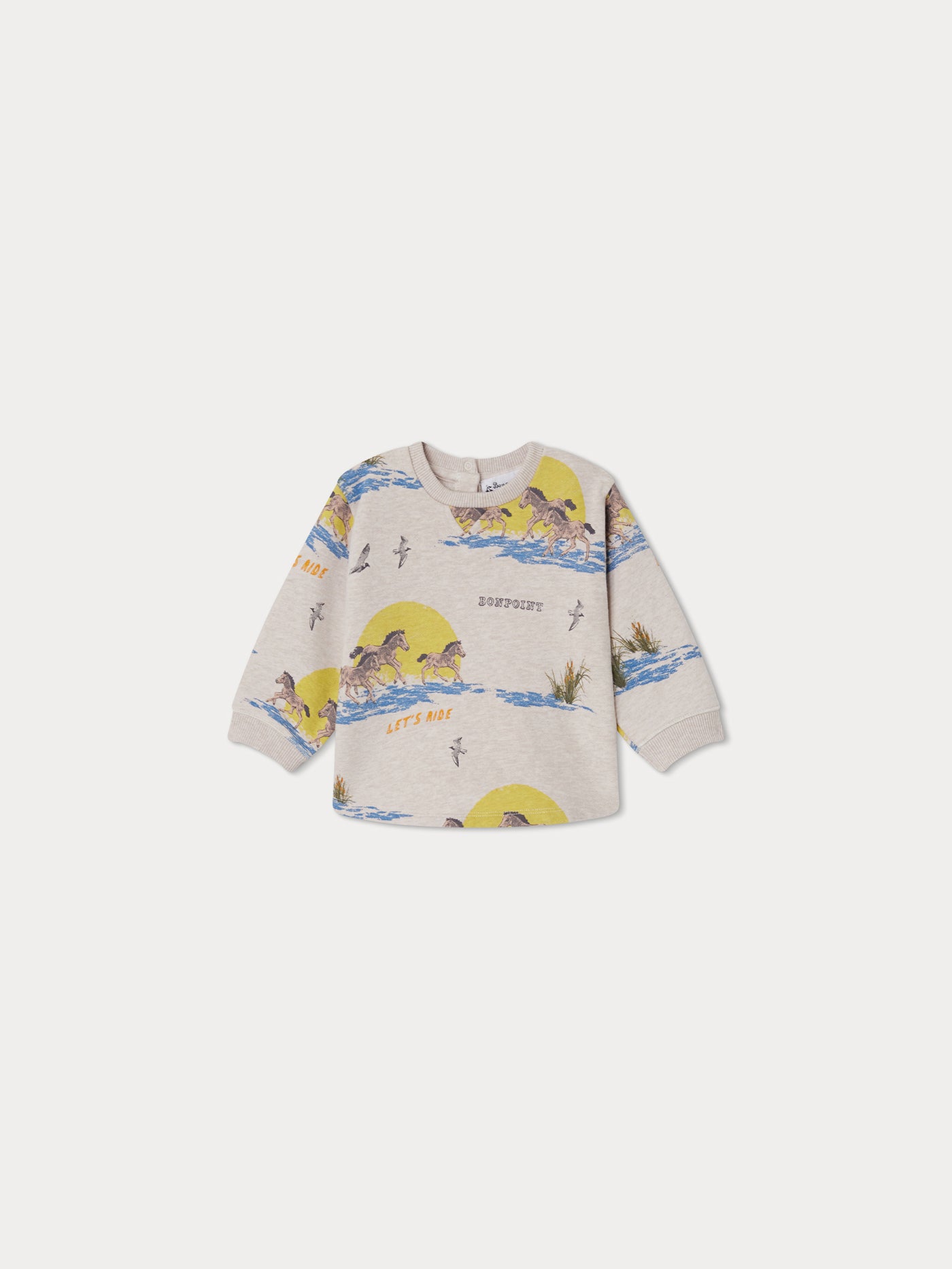 Claudio Sweatshirt heathered beige