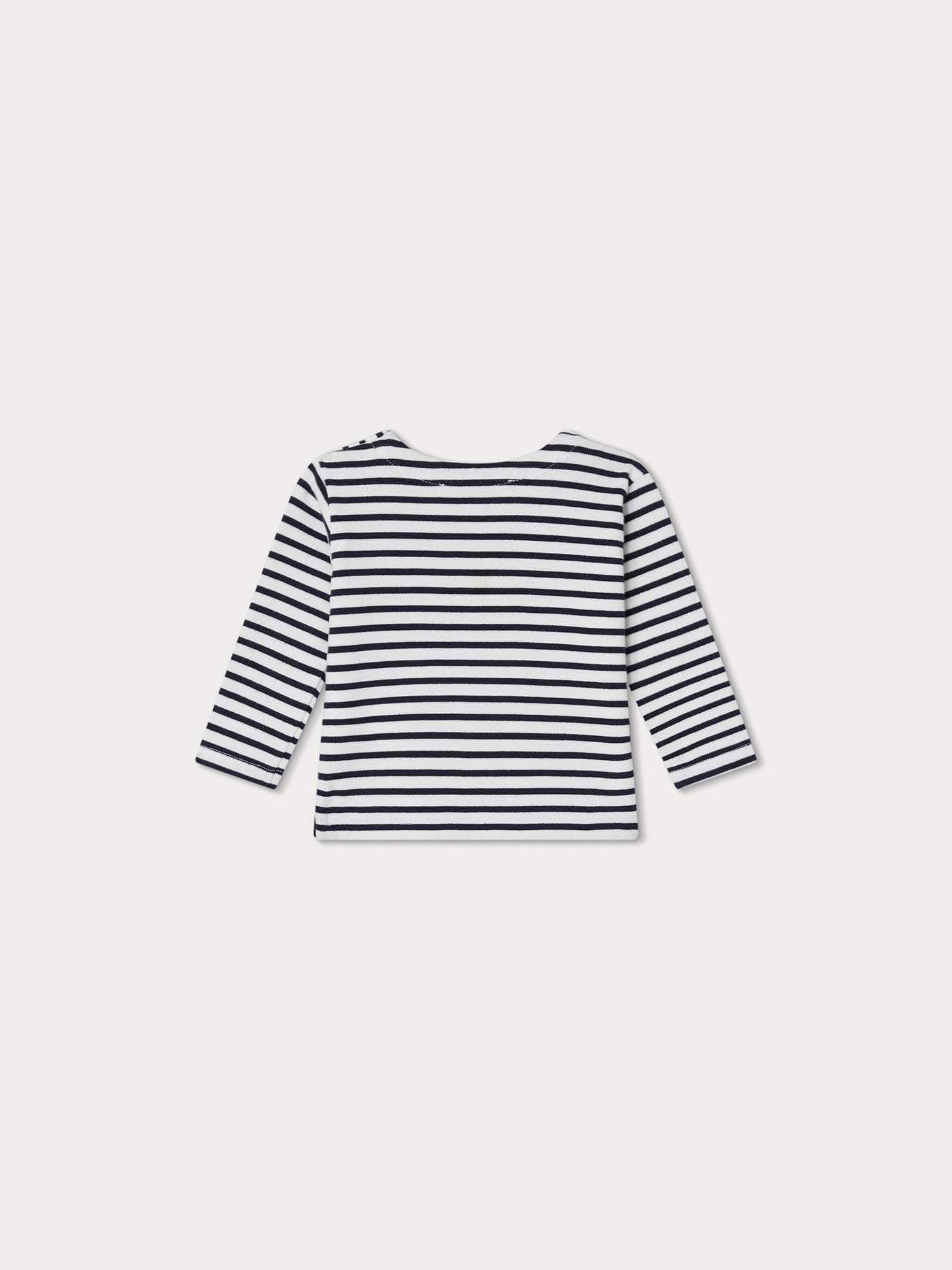Tourbillon T-shirt navy stripes