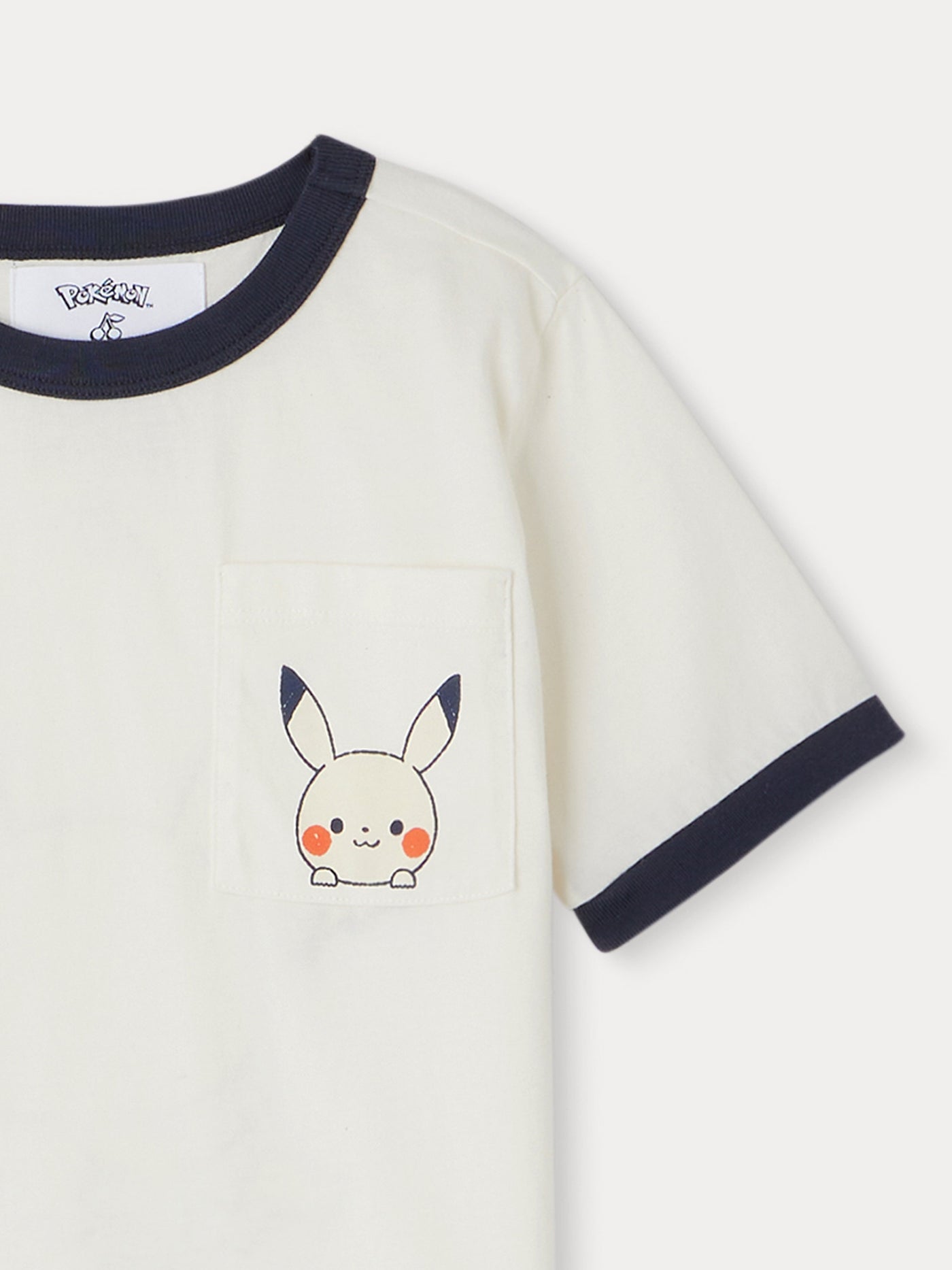 Bonpoint x Pokémon Fortunato T-Shirt white milk