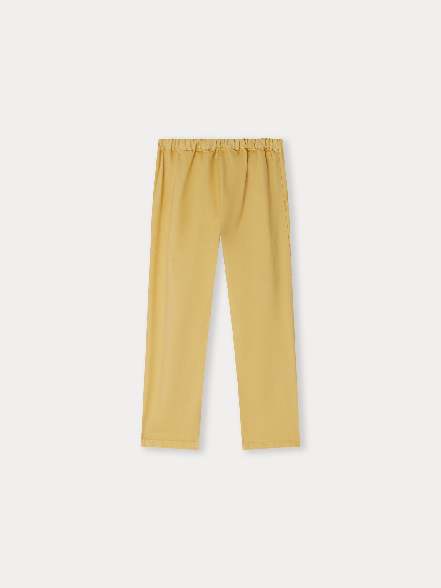 Bonpoint organic-cotton track pants - Yellow