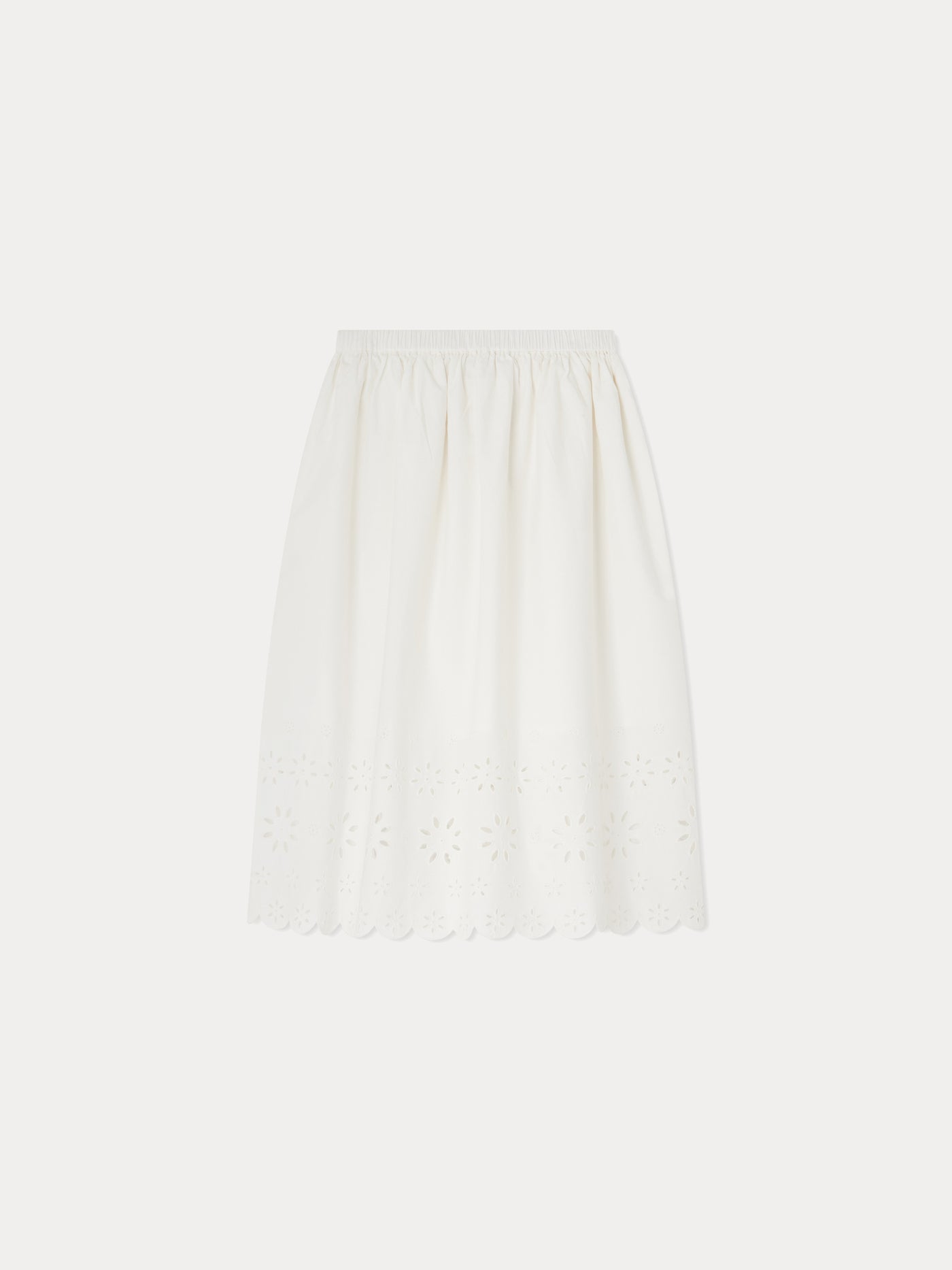 Flora Skirt milk white