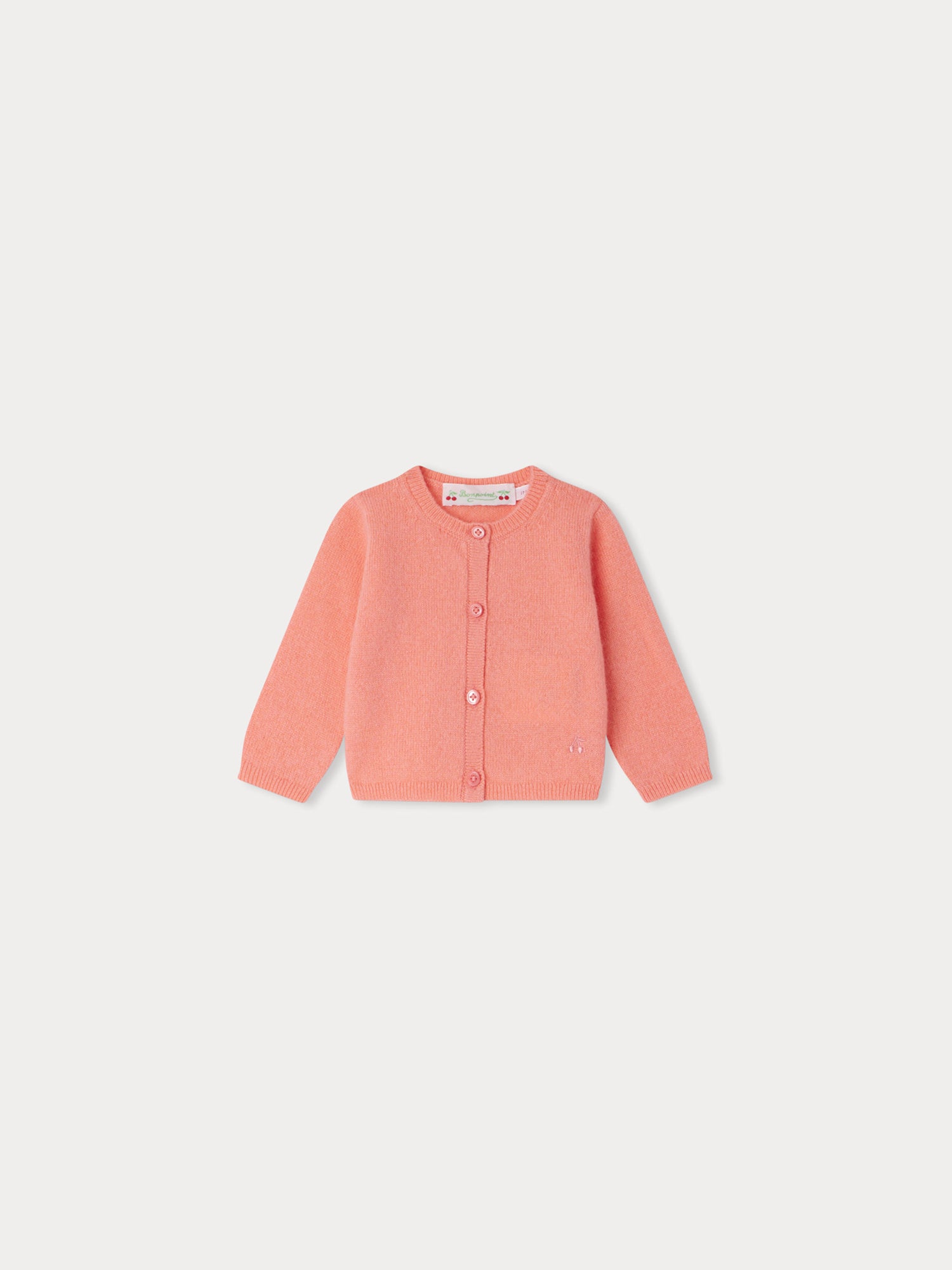 Teyana Cardigan Coral Bonpoint