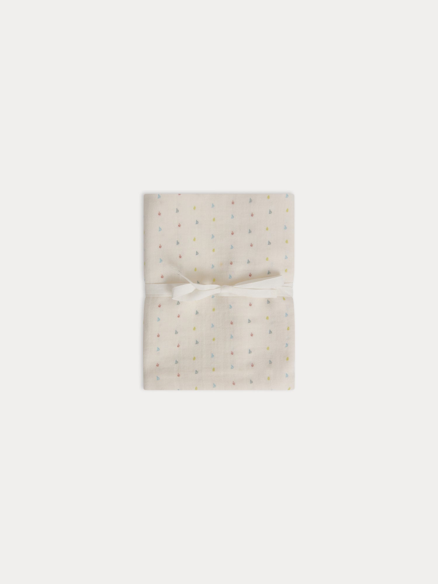 Bonpoint logo-print blanket - Neutrals