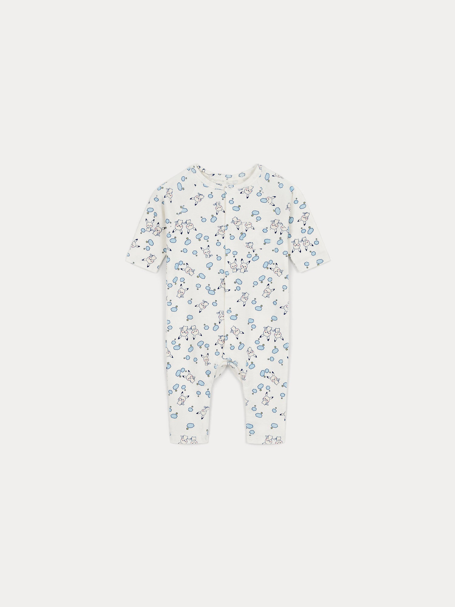 Bonpoint graphic-print cotton pyjamas - White