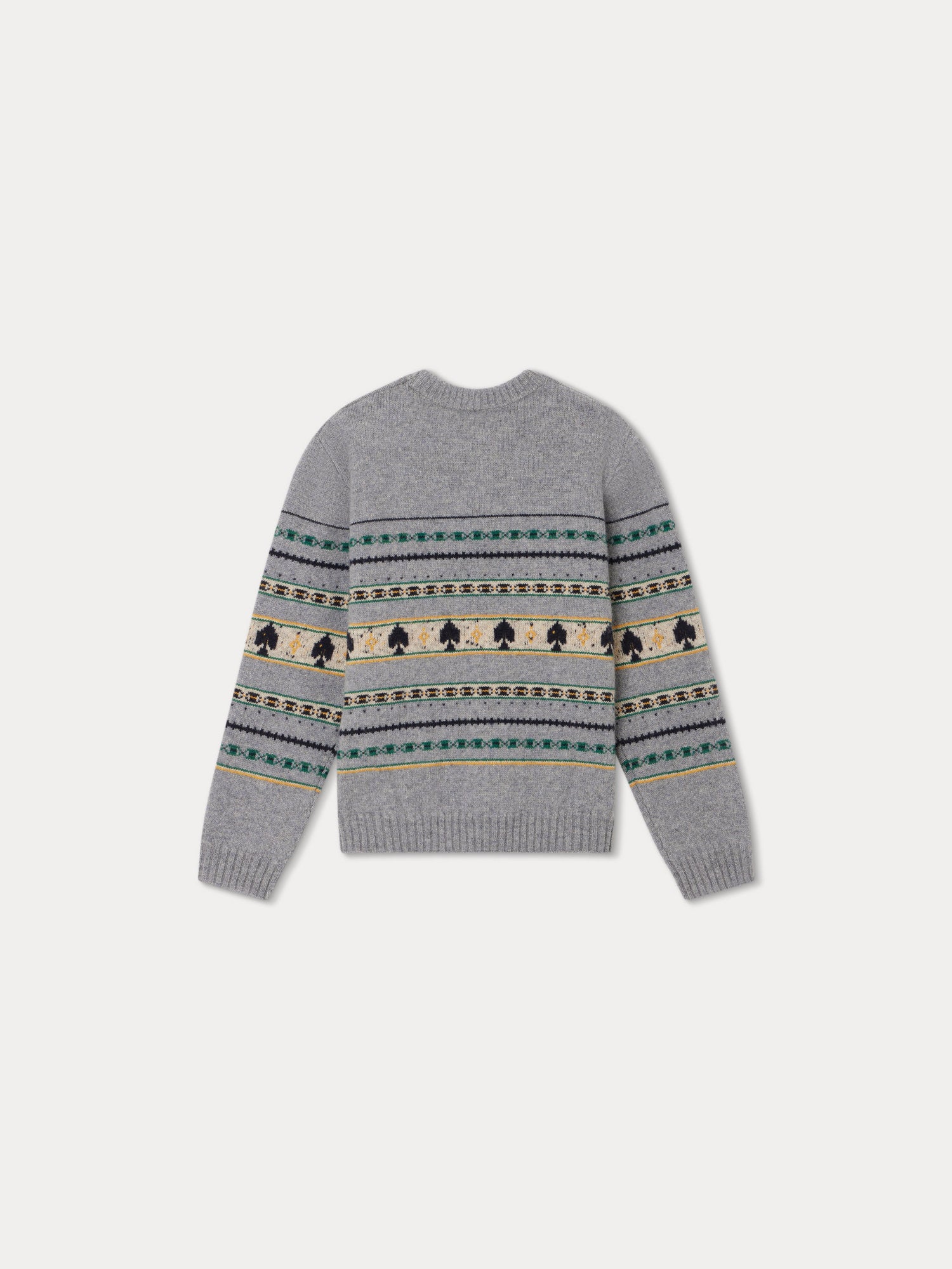 Branco Sweater grey-blue multicolored • Bonpoint