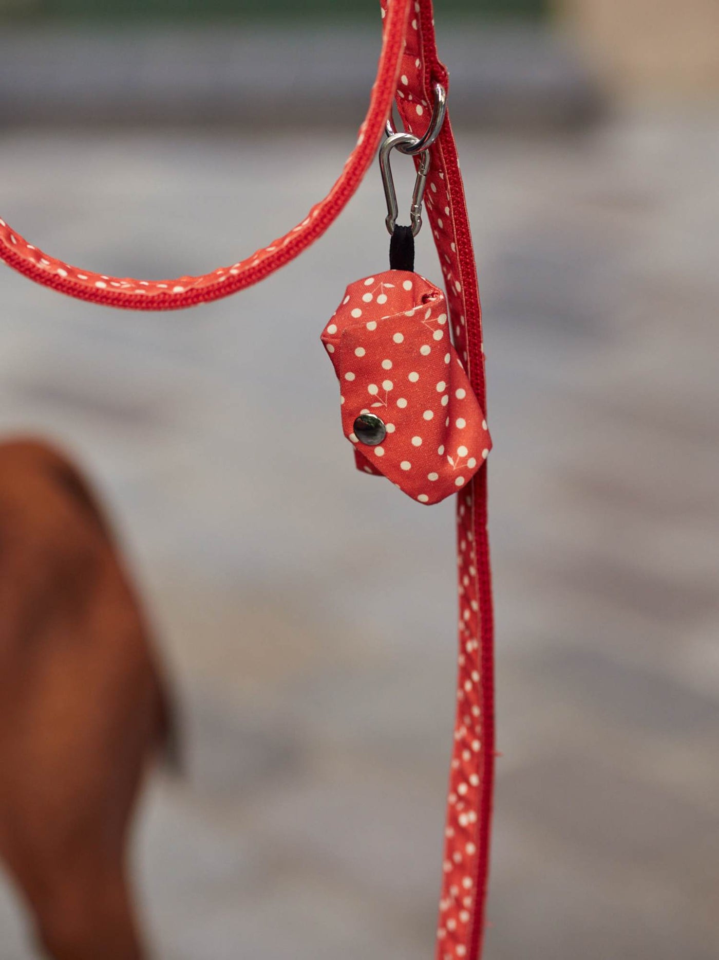 Bonpoint Leash 47 1/4 in  red