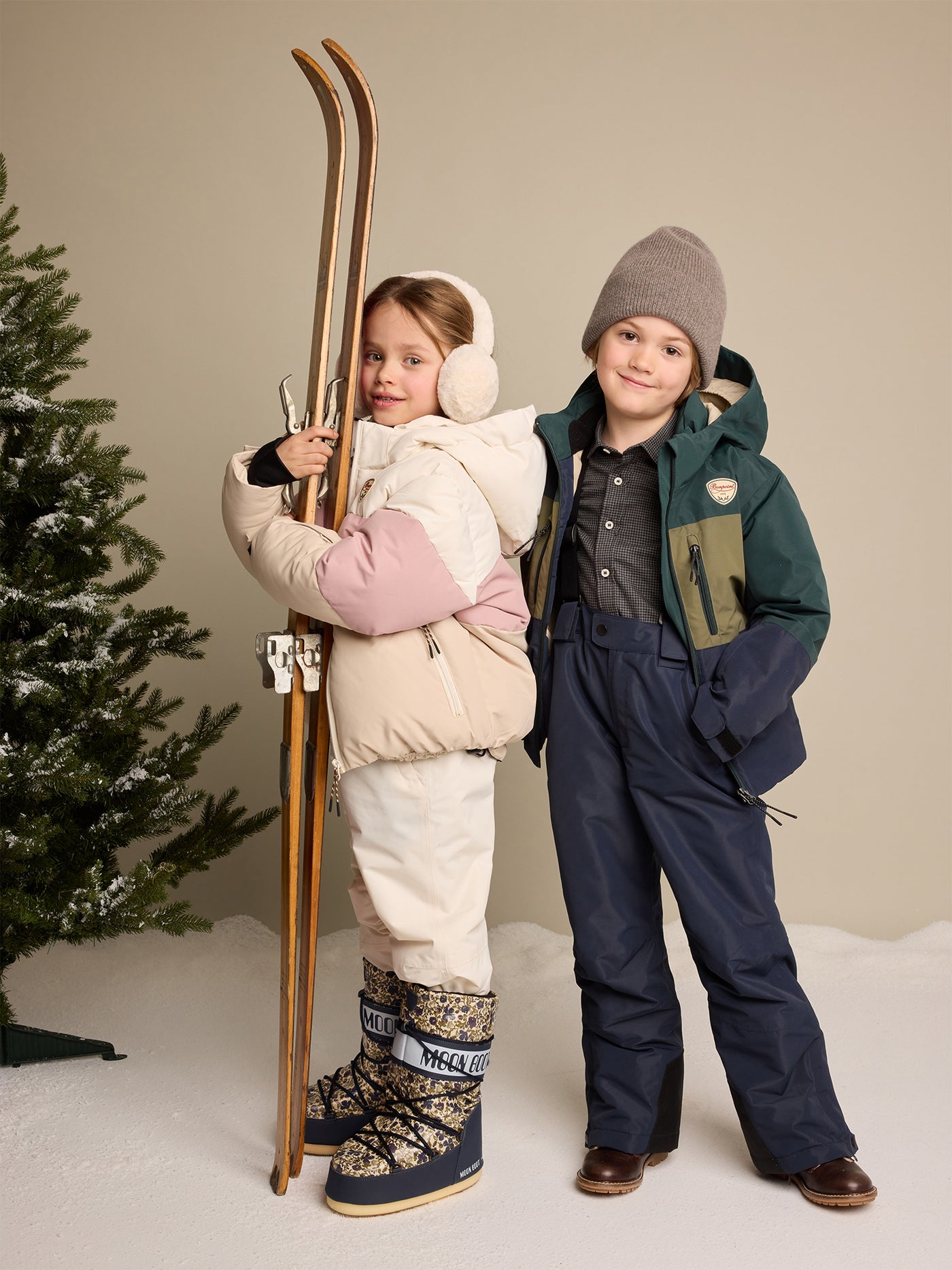 Cowgirl winter outfit snowsuit - BONA - CAPPUCCINO - Ski clothing full –  UpWearAndSuits