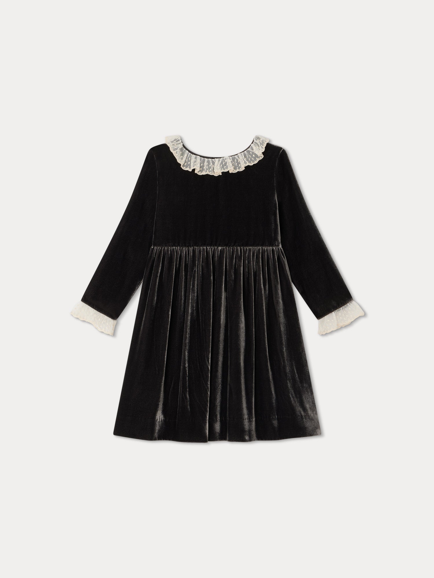 Bonpoint black hot sale velvet dress