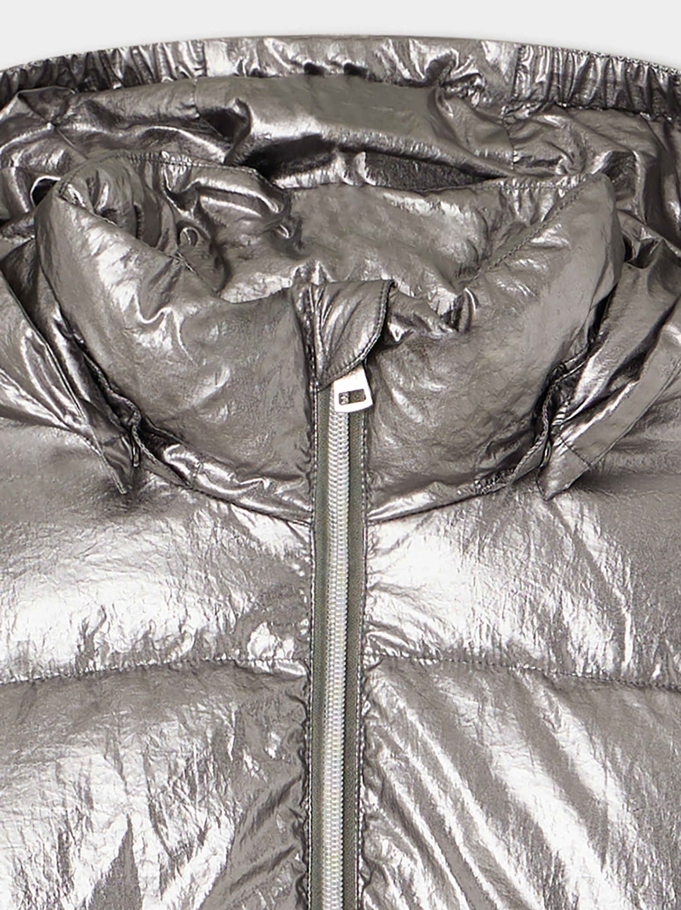 Blythe Puffer Jacket silver