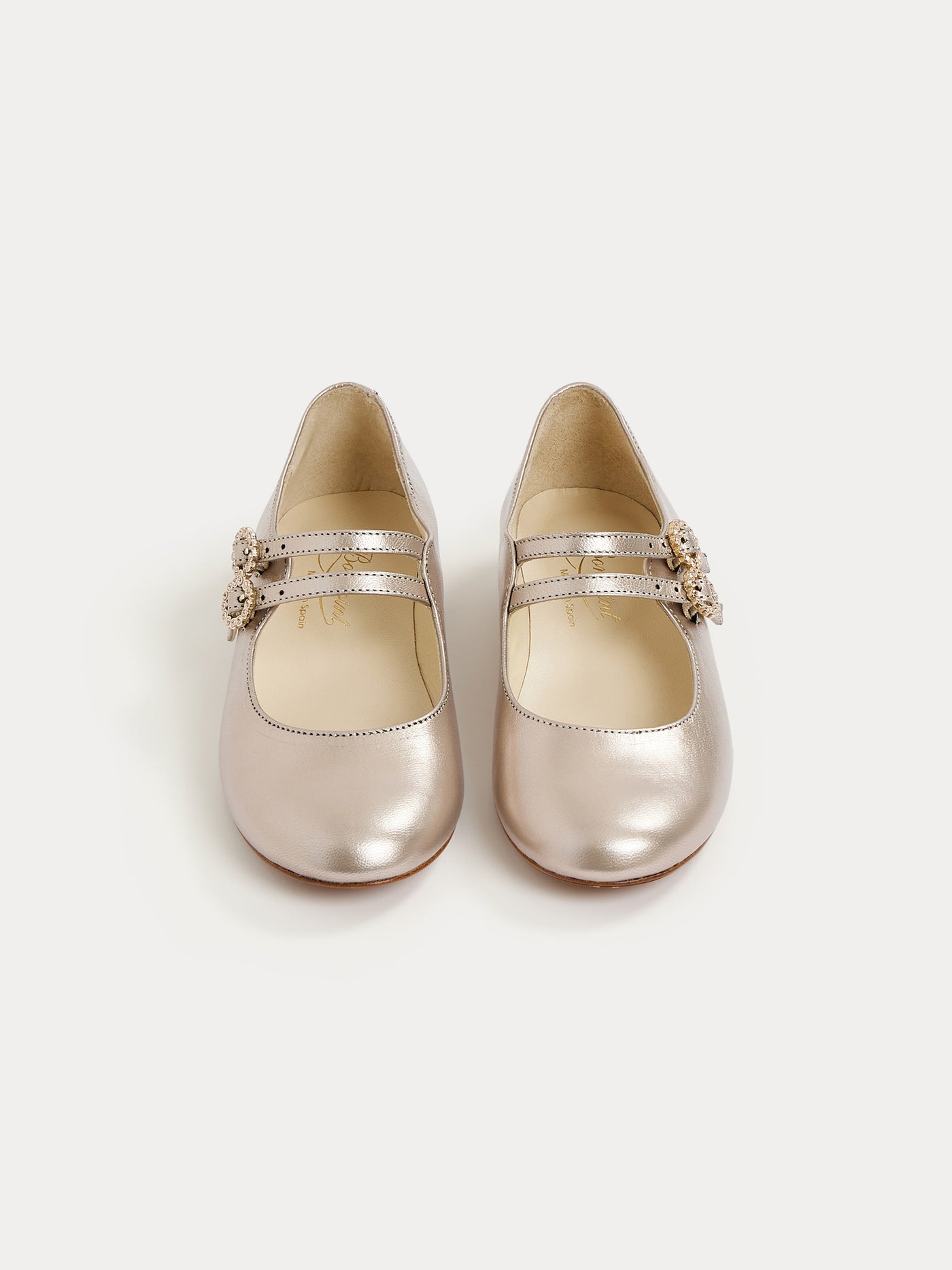 Tam Mary-Jane Shoes golden white