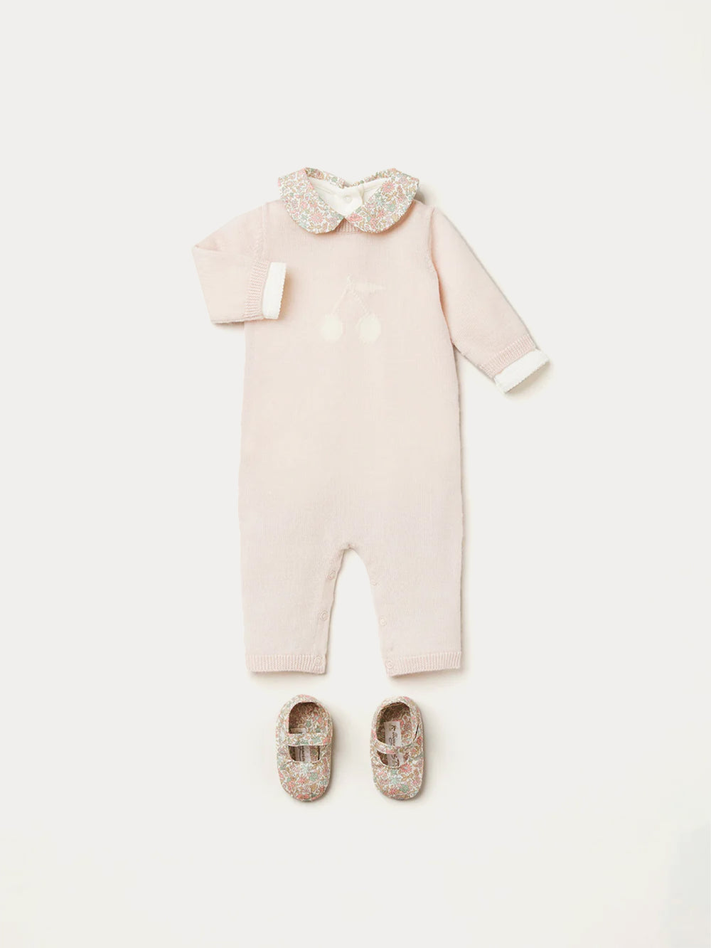 Cygne Onesie pink flowers