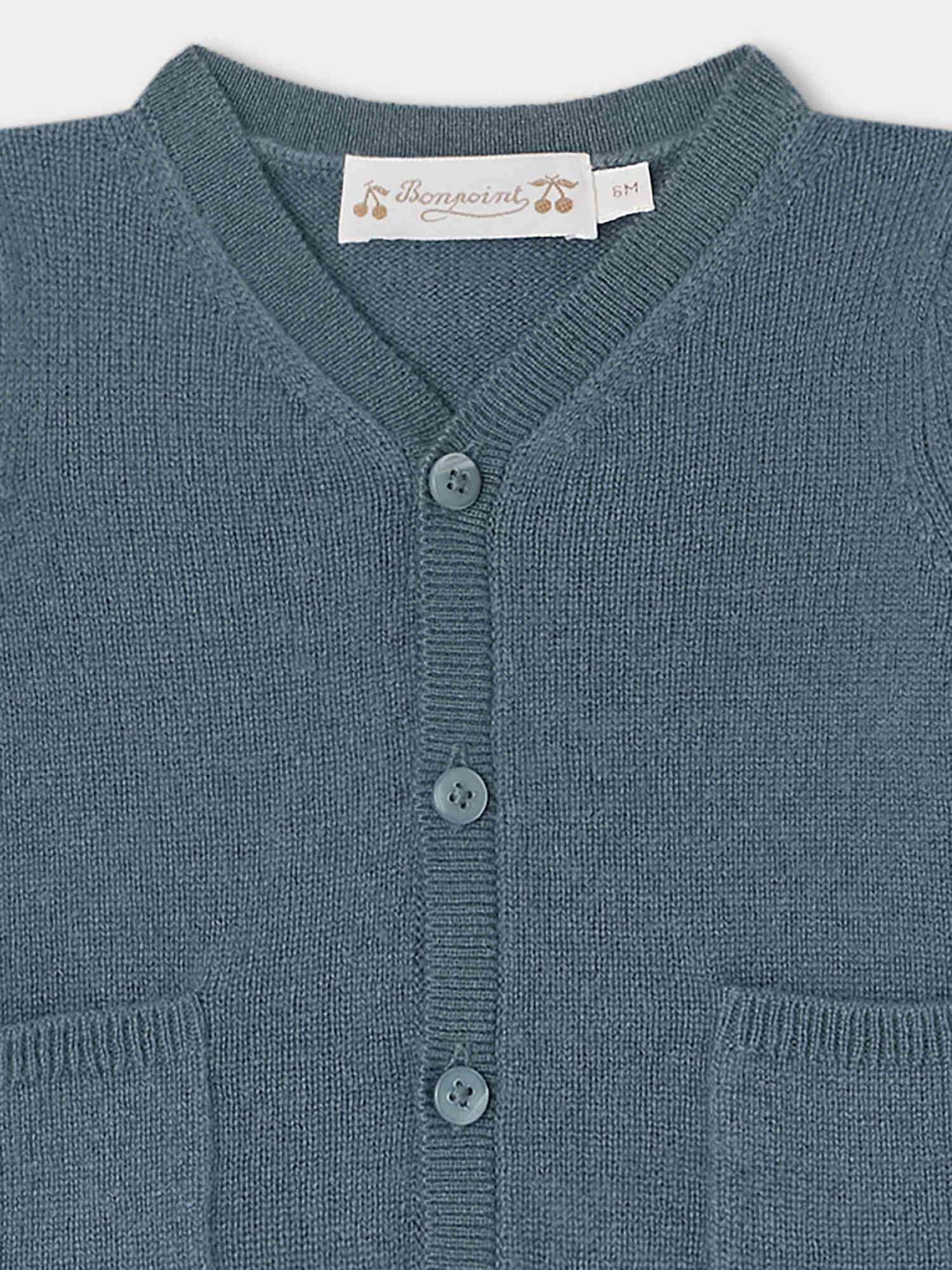 Tahiel Cardigan Northern Blue • Bonpoint